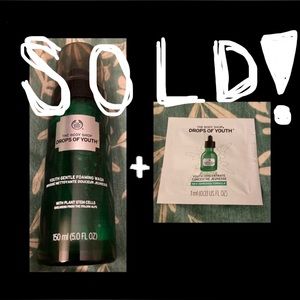 NEW Drops of Youth Foaming Face Wash and Youth Concentrate Serum Sample